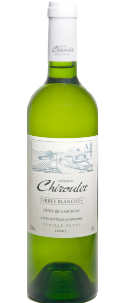 Domaine Chiroulet, les Terres Blanches, Gascogne 2014